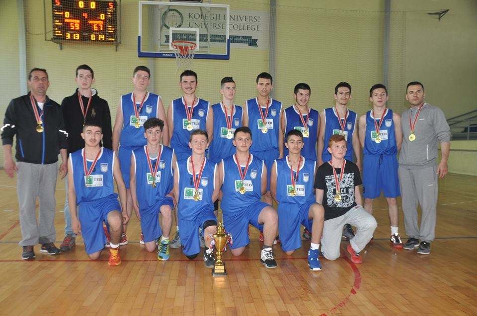 Vushtrria Basket kampione e Kosovës e TEB Ligës U-16 