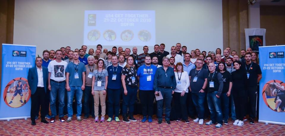 “FIBA Europe U14 Get-Together” concludes the two-day workshop in Sofia