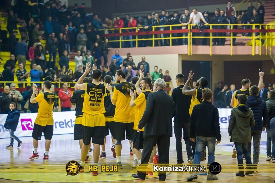 Peja’s first win in FIBA Europe Cup