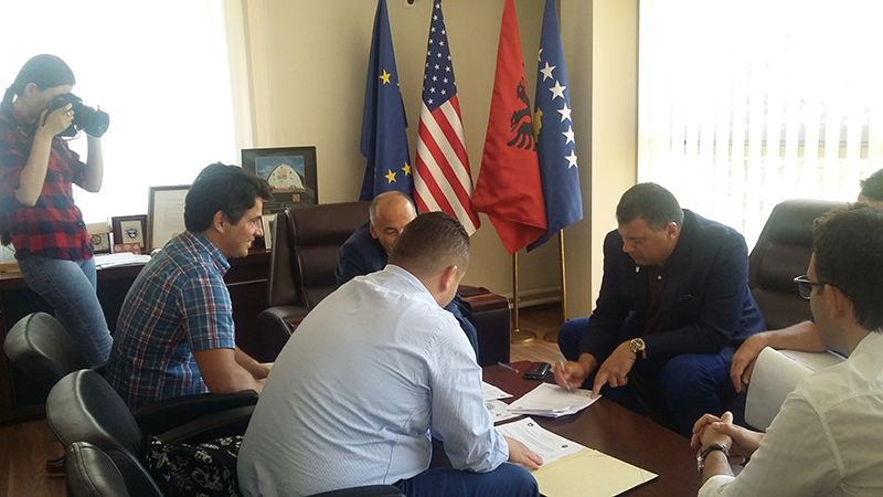 Memorandum of Cooperation signed between KBF and the Municipality of Peja