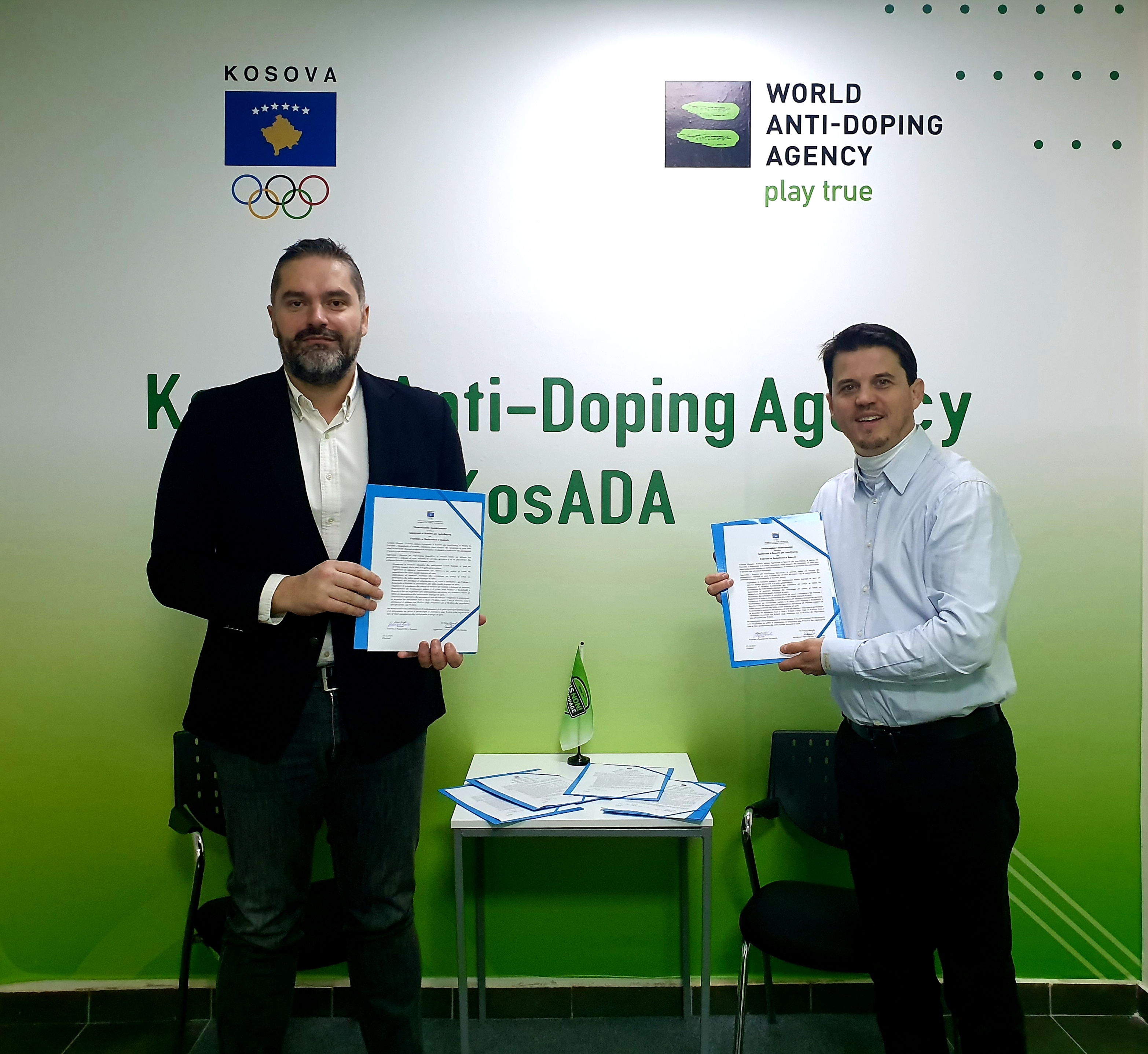 Nënshkruhet Memorandumi i bashkëpunimit mes Agjencionit të Kosovës për Anti-Doping dhe FBK-së