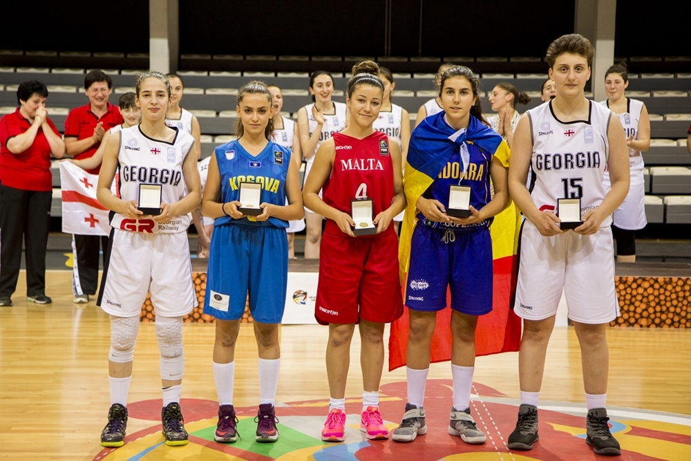 Besjana Martinaj në Pesëshen më të Mirë të Kampionatit Evropian U-16, Divizioni C 