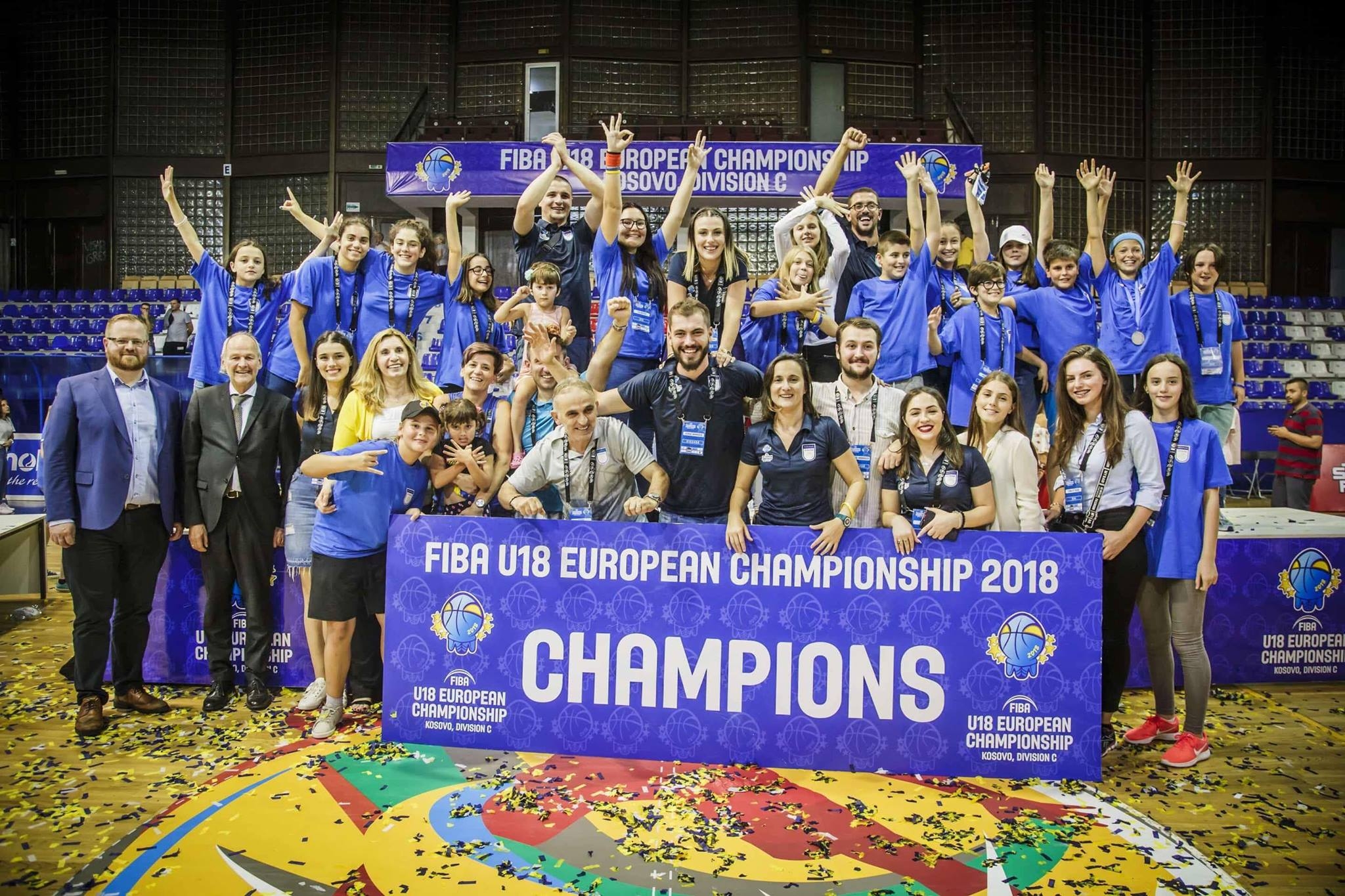 FBK falënderon vullnetarët për angazhimin e pashoq në FIBA U18 Kampionatin Evropian, Divizioni C 