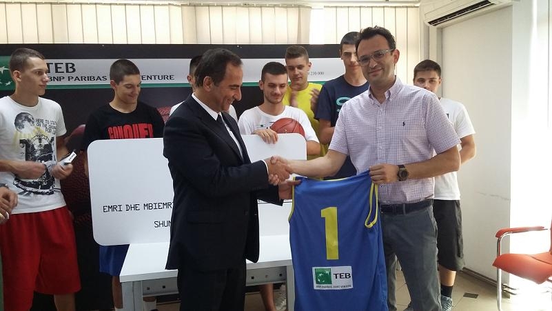 TEB Bank rewards Kosovo U16