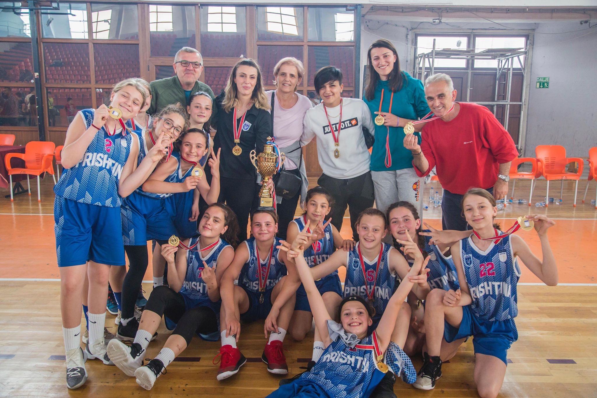 Vashat e Kerasan Prishtinës kampione të Kosovës në kategorinë U14