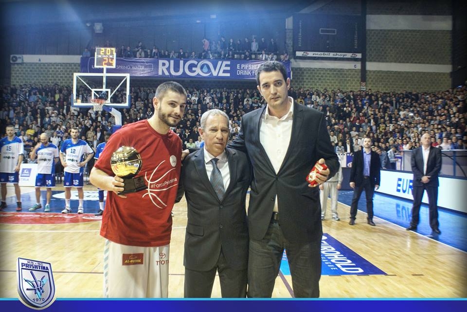 Dardan Berisha, MVP of EUROHOLD Balkan League