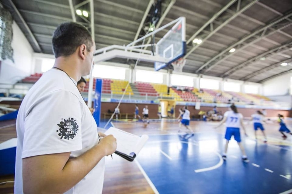 Mr. Sefaja, participant in FIBA International Clinic for coaches 