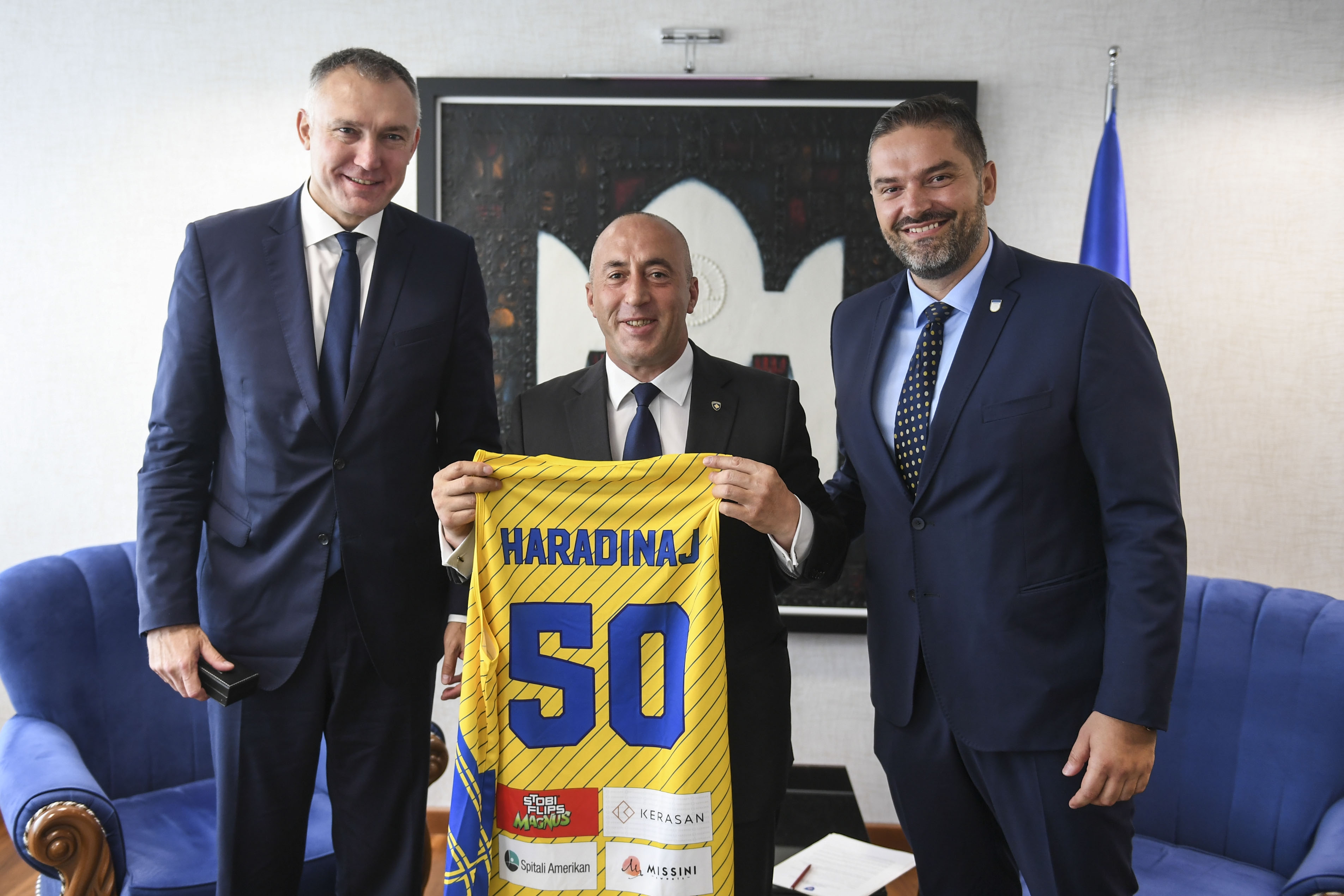 Kryeministri Haradinaj: Basketbollistët kosovarë do ta kenë përkrahjen institucionale në garat ndërkombëtare