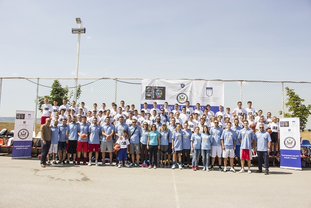 KBF, US- Embassy And FIBA Together Organised The Youth Basketball Camp