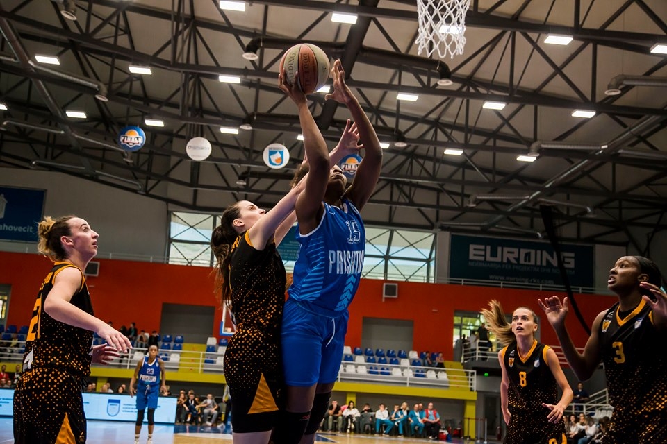 Debutimi i vashave të Mabetex Prishtinës në FIBA EuroCup Women