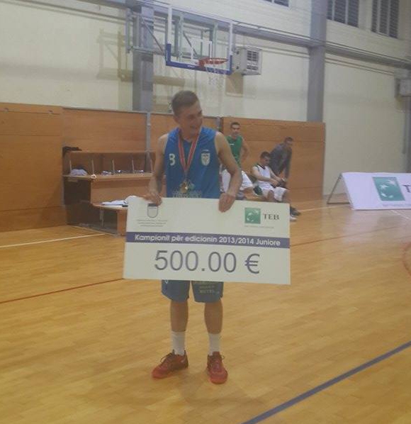 Sigal Prishtina Champion of TEB League, Juniors