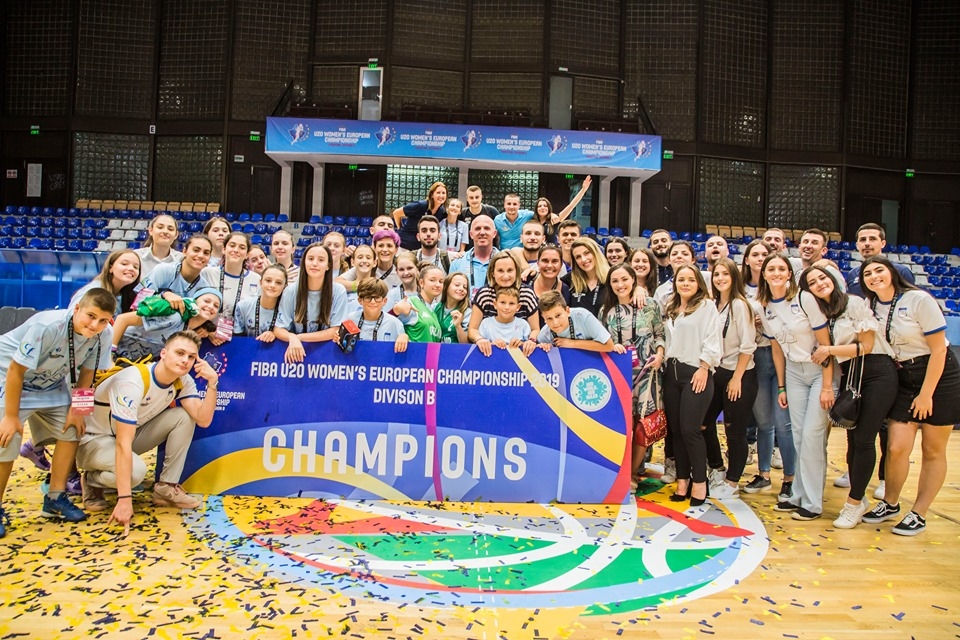 FIBA Evropa përgëzon FBK-në për organizim të shkëlqyeshëm të FIBA U20 Kampionatit Evropian, Divizioni B - Femrat