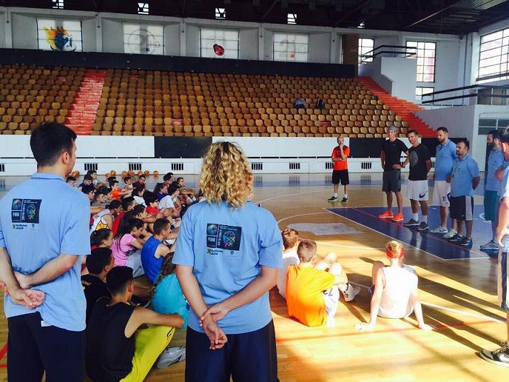 Doellman visits the U14 Youth Camp