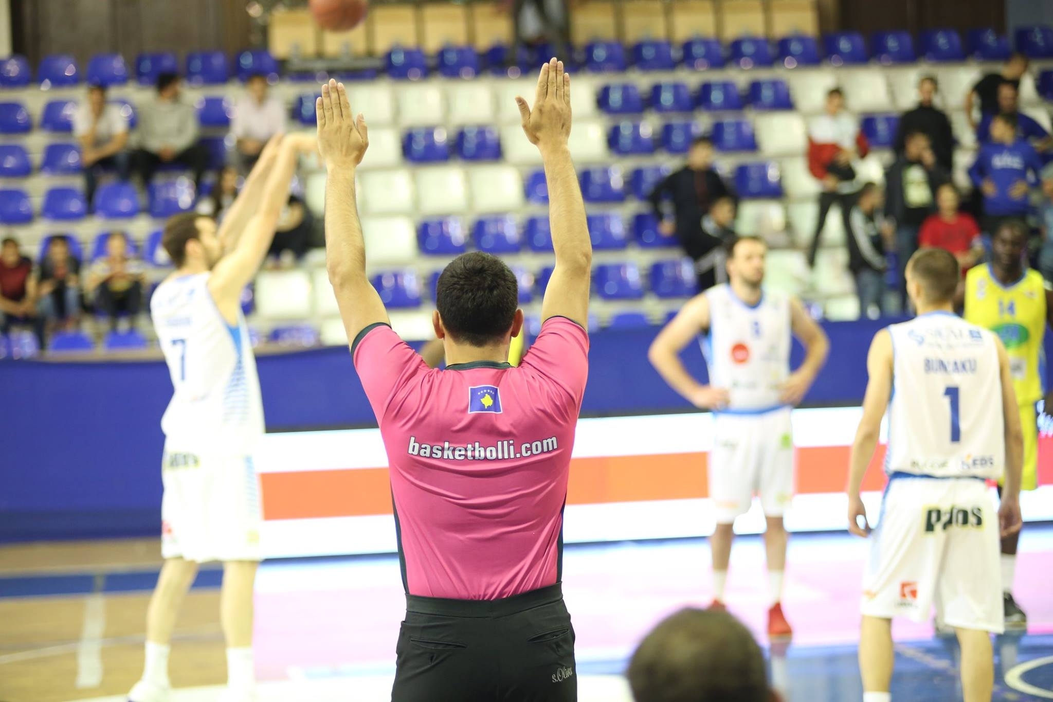 KOSOVOS REFEREES ARE NOMINATED FROM FIBA TO OFFICIATE IN EUROPEAN CHAMPIONSHIPS