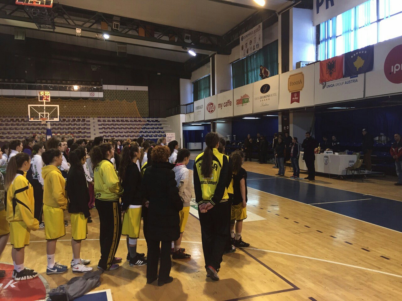 The girls of Sigal Prishtina, Winners of the Independence Tournament 