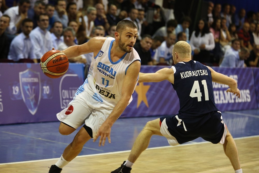 Sigal Prishtina sot e luan ndeshjen e kthimit në Minsk në kuadër të Basketball Champions League 