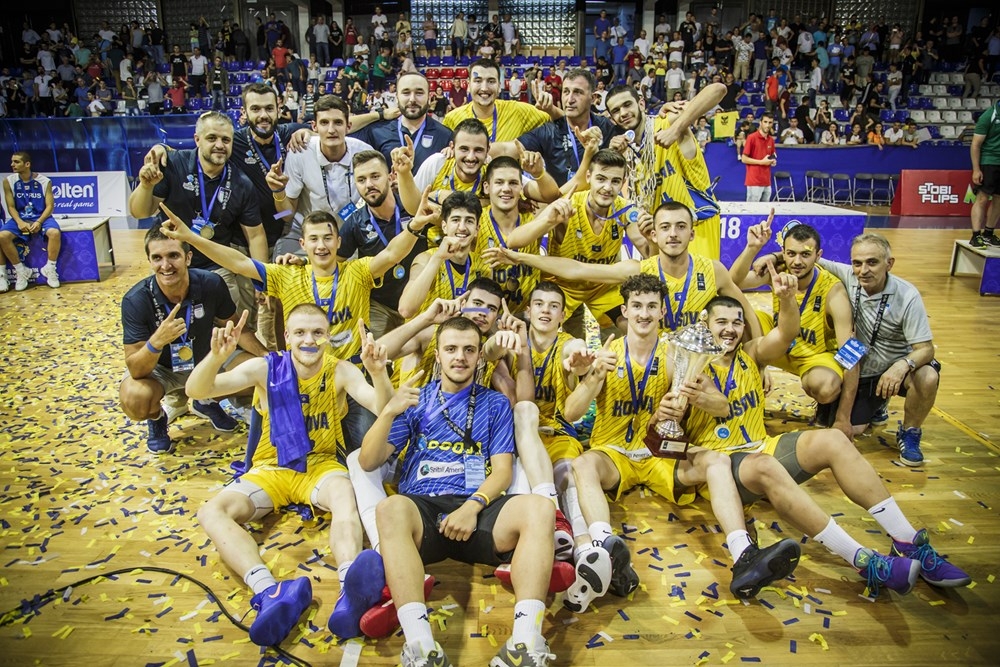 Kosova U18 shkruan histori, shpallet kampione në FIBA U18 Kampionatin Evropian, Divizioni C