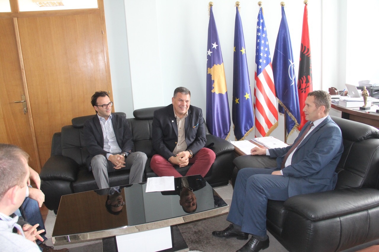 Heads of KBF met with the mayor of Rahovec