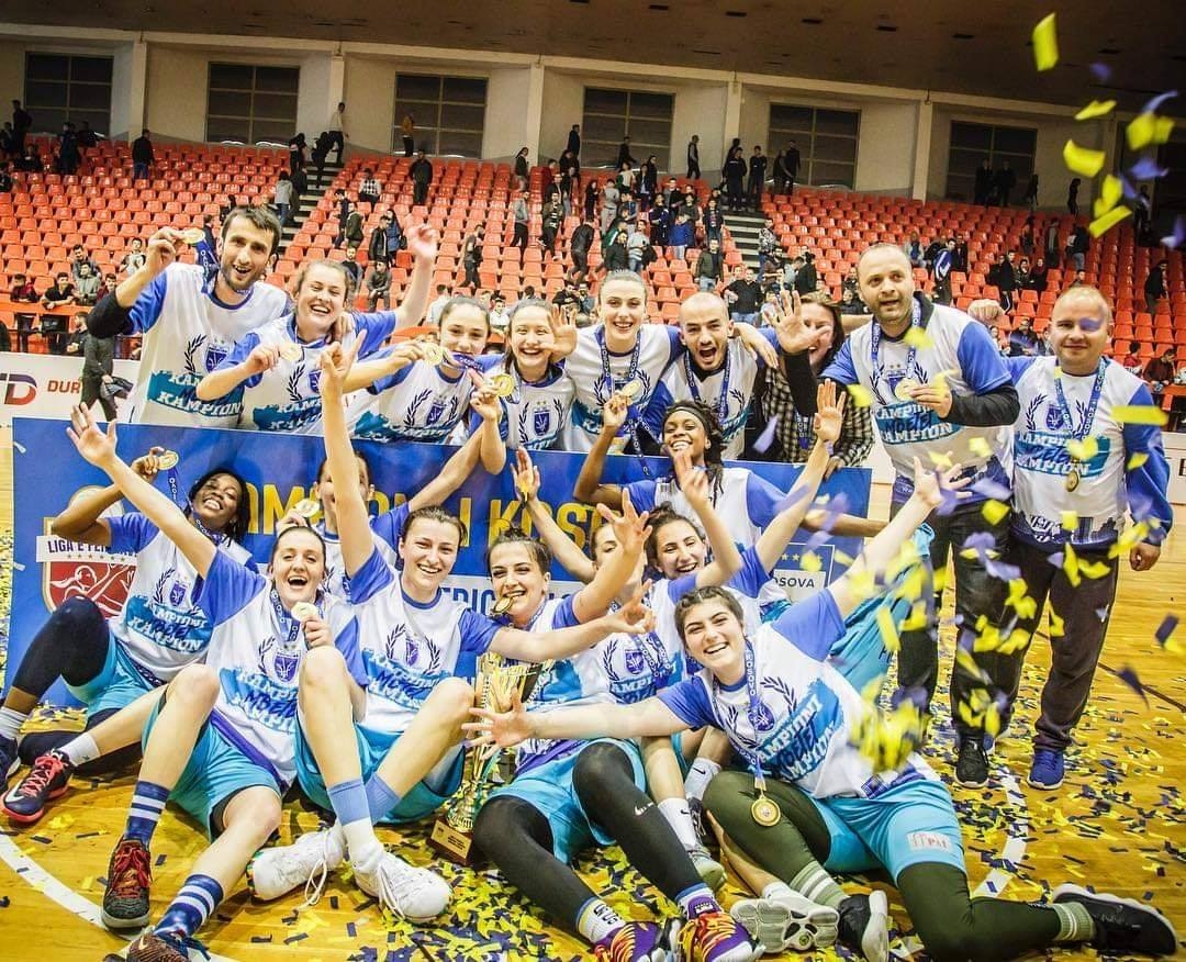 KBF Prishtina me 11 tituj të kampionit e mban primatin në basketbollin femëror në Kosovë