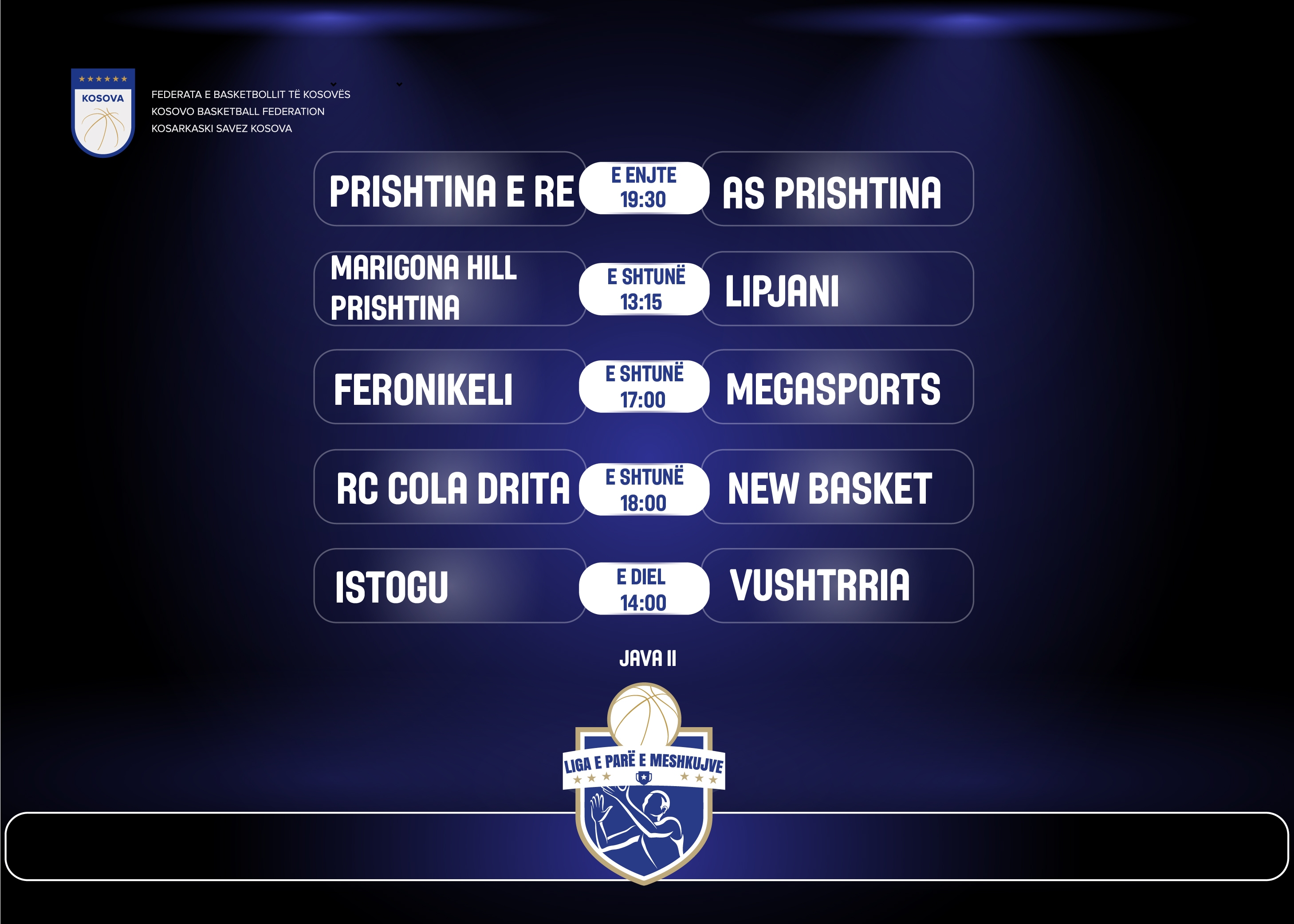 Sfida mes skuadrave prishtinase