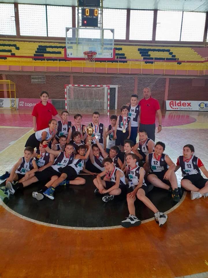 New Basket kampion i Kosovës në kategorinë U12