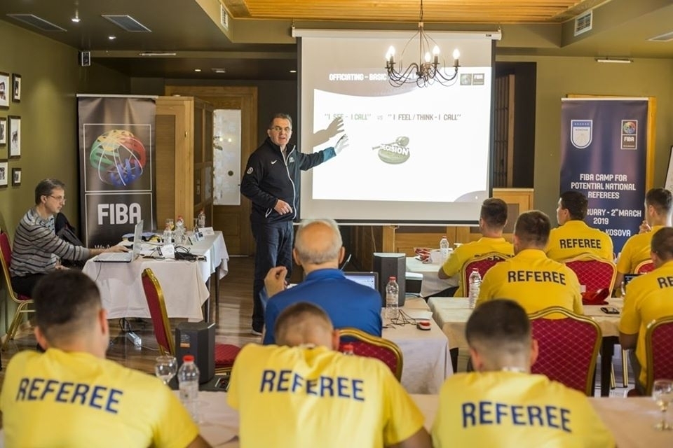 Kosovar referees, part of FIBA SCOD project 