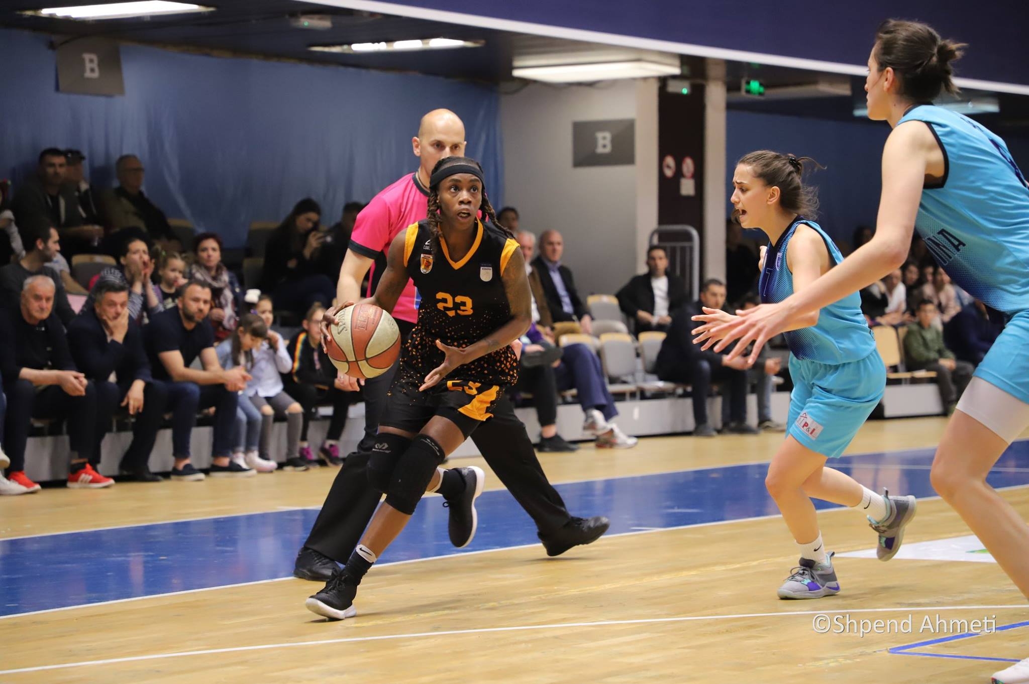 Danisha Shaw, basketbollistja që shkëlqeu në serinë finale të play-offit në Ligën e Femrave