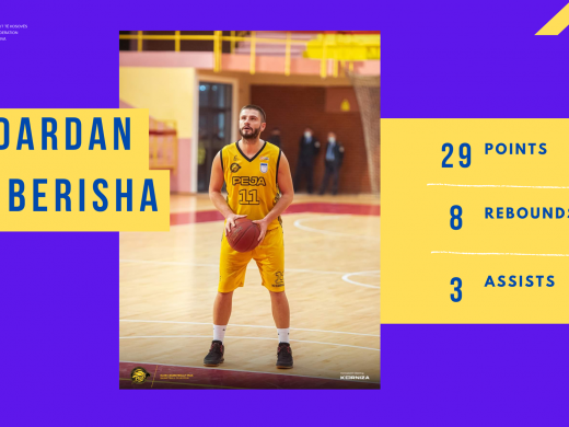 Berisha, MVP i javës së 6-të