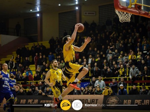 Peja, after the triumph against Sutjeska, in a good position for the second phase of the Balkan League