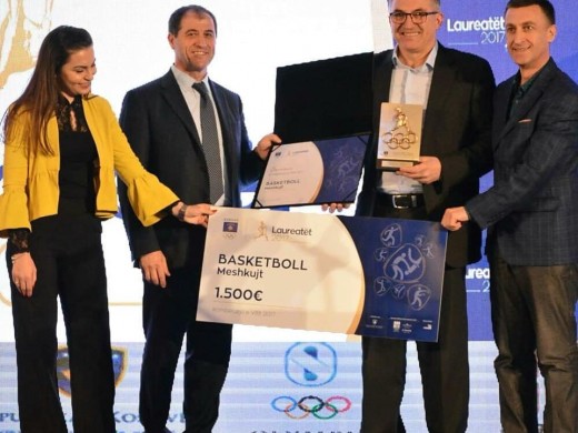  Përfaqësuesja e Kosovës në basketboll më e mira e vitit 2017 e shpallur nga KOK-u 