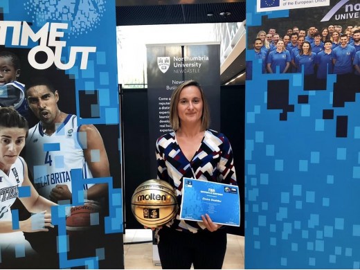 Sekretarja e Përgjithshme e FBK-së, Elvira Dushku diplomoi në programin e FIBA-s, “Time-Out”