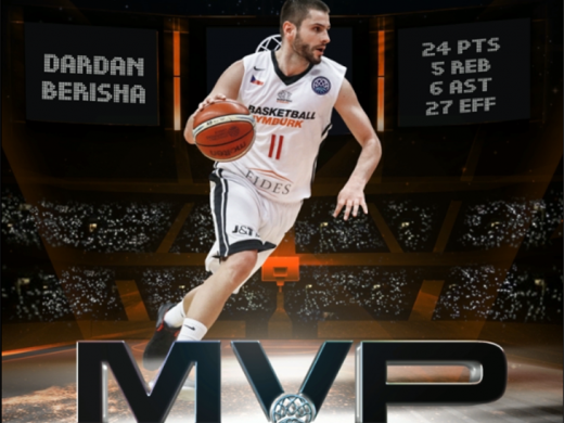 Berisha, MVP i javës në Basketball Champions League 