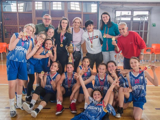 Vashat e Kerasan Prishtinës kampione të Kosovës në kategorinë U14