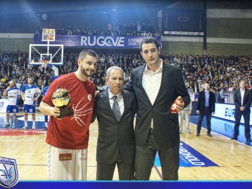 Dardan Berisha, MVP of EUROHOLD Balkan League