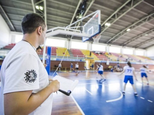 Mr. Sefaja, participant in FIBA International Clinic for coaches 