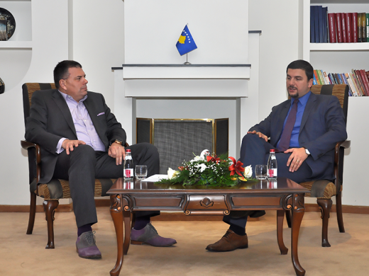 Minister Krasniqi supports the plans of KBF