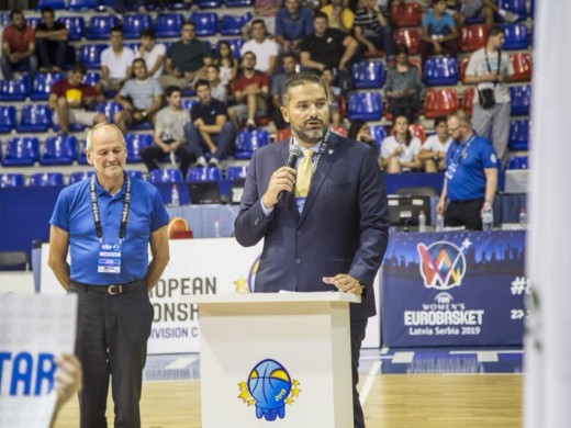 Kryetari i FBK-së, Fetahu uroi Sekretarin e Përgjithshëm të ri të FIBA-s, Andreas Zagklis