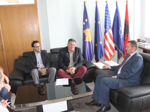 Heads of KBF met with the mayor of Rahovec