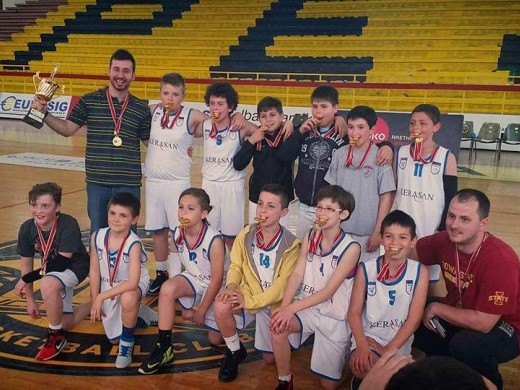 Kerasan Prishtina, champion of U12 TEB League 