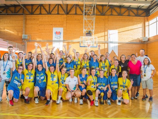 Spektakël i femrave U14 në Evropian 