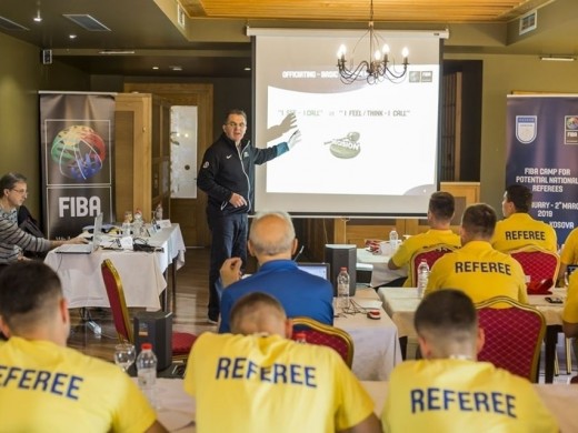 Kosovar referees, part of FIBA SCOD project 