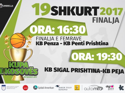 Very interesting games and quality basketball expected to take place in Kosovo Cup Finals