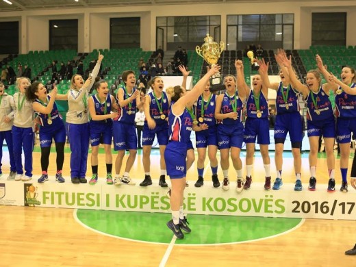 Penti Prishtina winner of the Kosovo Cup for the season 2016/2017